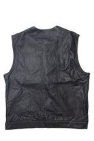 Vintage Unik Premium Leather Biker Vest (1990s)