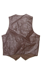 Vintage Sears Leather Vest (1990s)