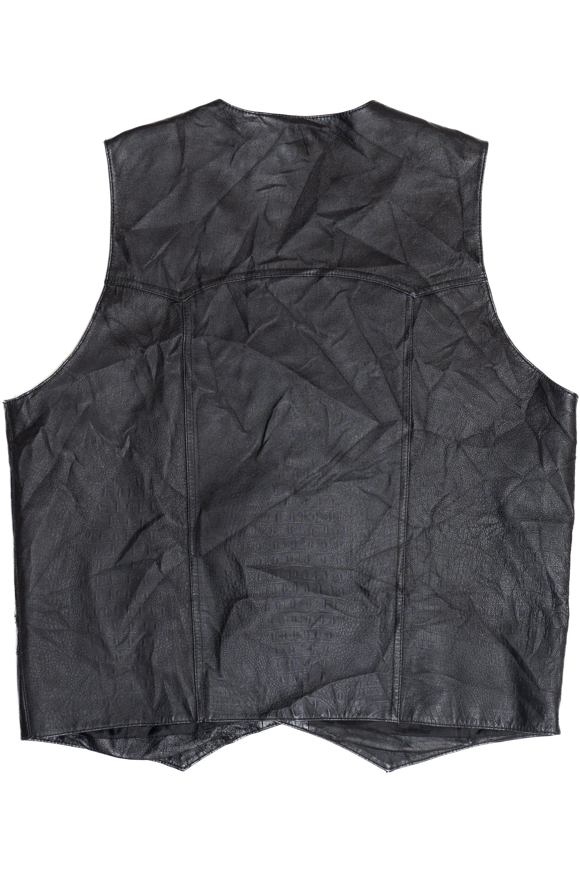 Vintage Cripple Creek Leather Vest (1990s)