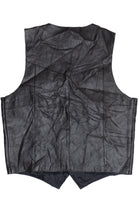 Vintage First Genuine Leather Vest (1990s)