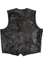 Vintage Navarre Leather Company Genuine Leather Vest (1990s)