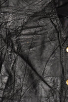 Vintage Navarre Leather Company Genuine Leather Vest (1990s)