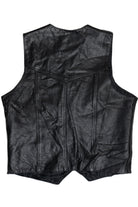 Vintage Crossroads Leather Vest (1990s)