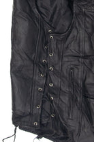 Vintage 3s Side Laced Leather Vest (1990s)