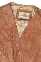 Vintage Beau-Geste Leather Vest (1980s)
