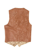 Vintage Beau-Geste Leather Vest (1980s)