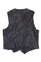 Vintage Open Road Leather Vest (1990s)