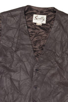 Vintage Scully Leather Vest (1990s)