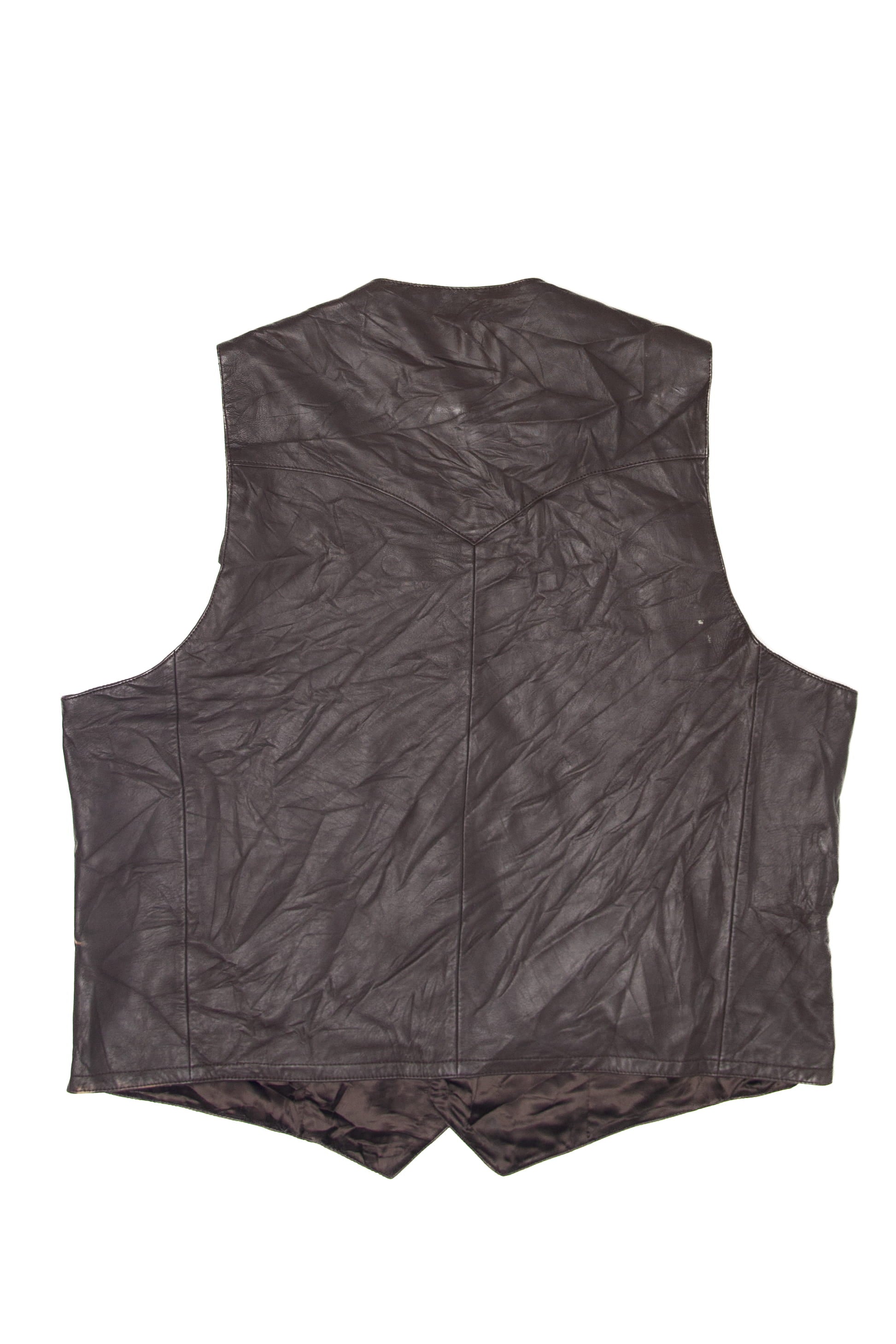 Vintage Scully Leather Vest (1990s)