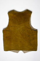Vintage Marla Suede Sherpa Vest (1970s)