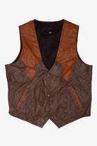 Vintage Recio Leather Vest (1970s)