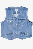 Vintage St. John's Bay Denim Vest (1990s)