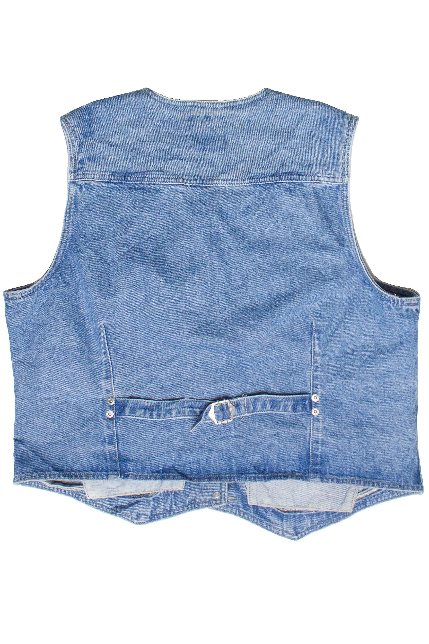 Vintage St. John's Bay Denim Vest (1990s)