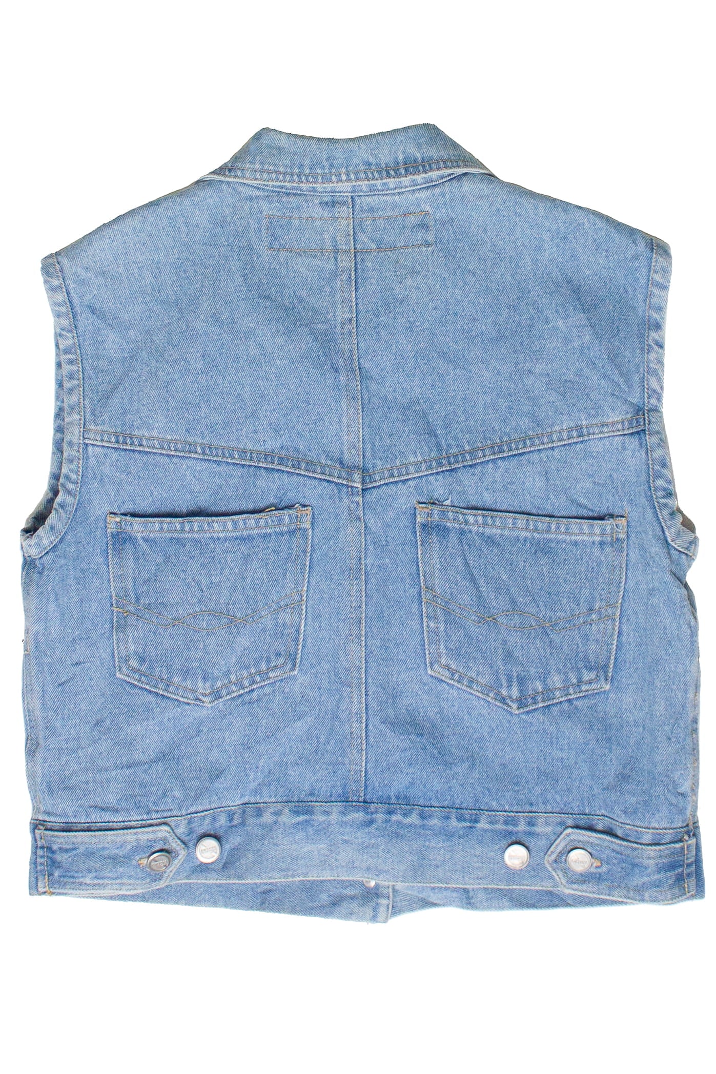 Vintage No Excuses Jeans Denim Vest (1990s)