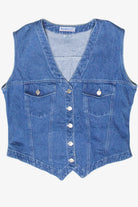 Vintage Westport Ltd. Denim Vest (1990s)