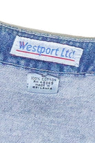 Vintage Westport Ltd. Denim Vest (1990s)