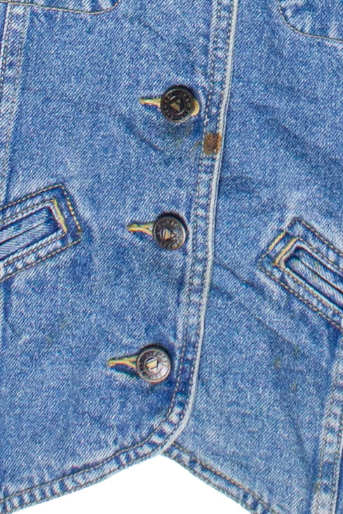 Vintage Liz Wear Denim Vest (1990s)