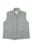 Vintage Embroidered Click Vest (1990s)