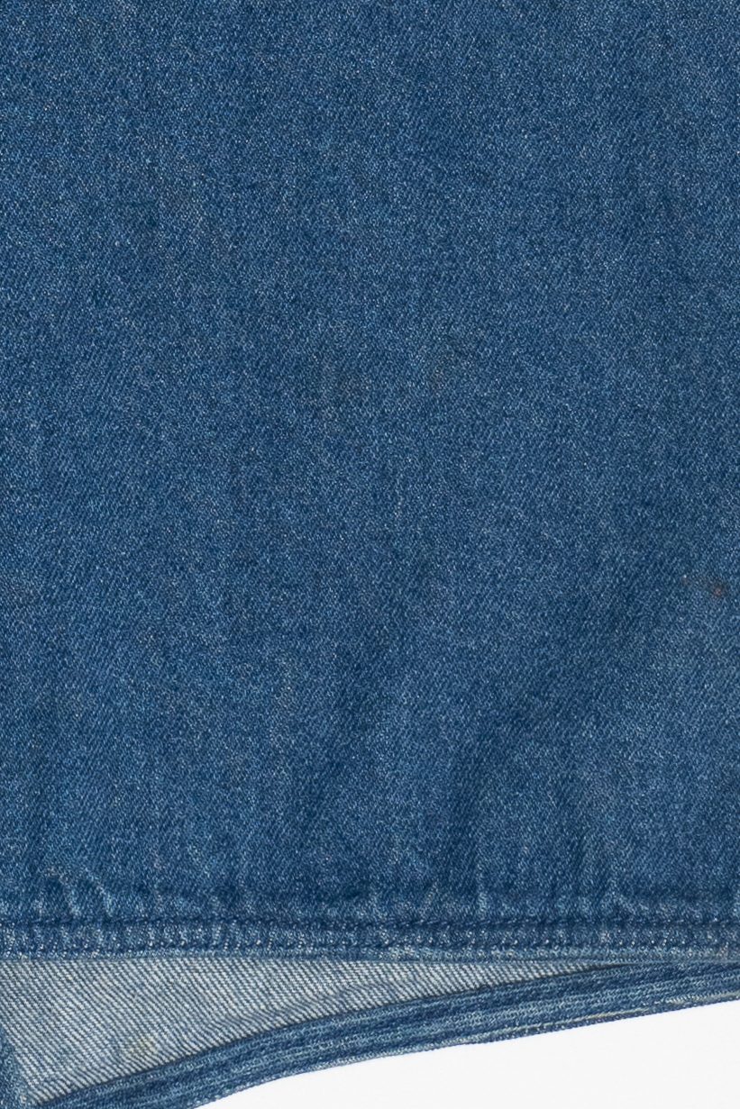 Vintage Fiber Arts Susan Bristol Denim Vest (2000s)