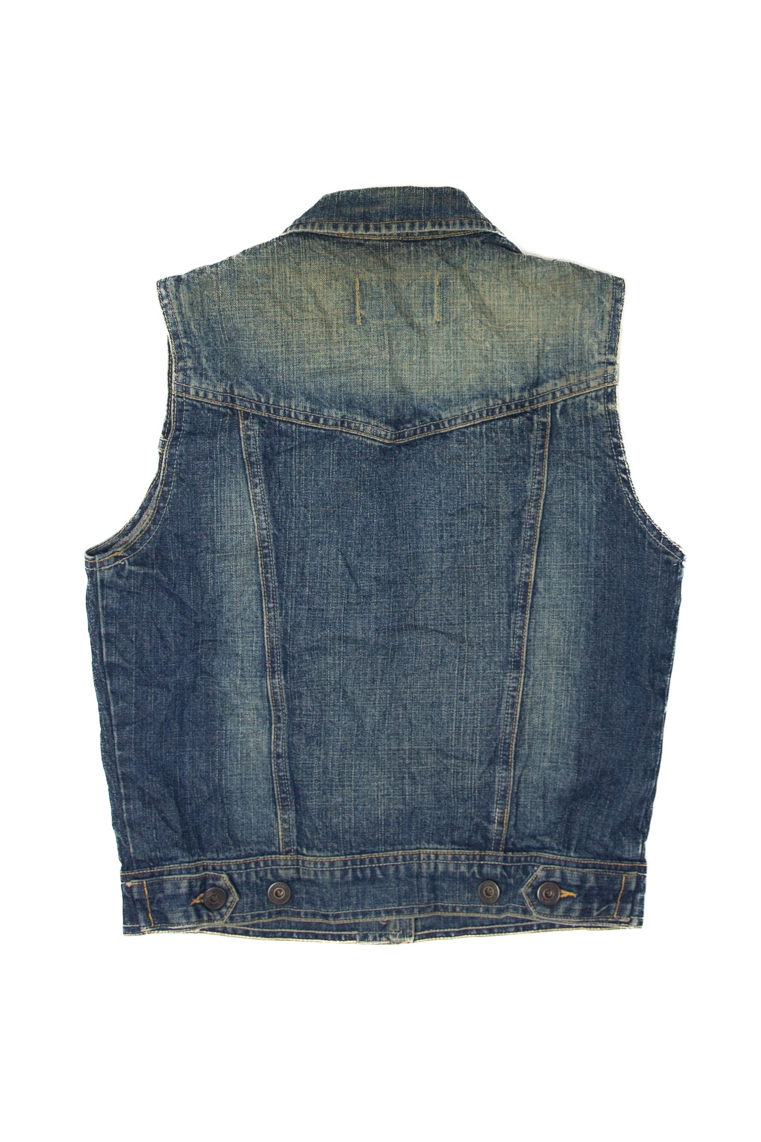 Vintage Authentic Jeanswear Denim Vest (1990s)
