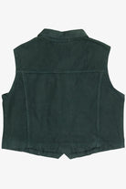 Vintage Forest Green Watch L.A. Denim Vest (1990s)