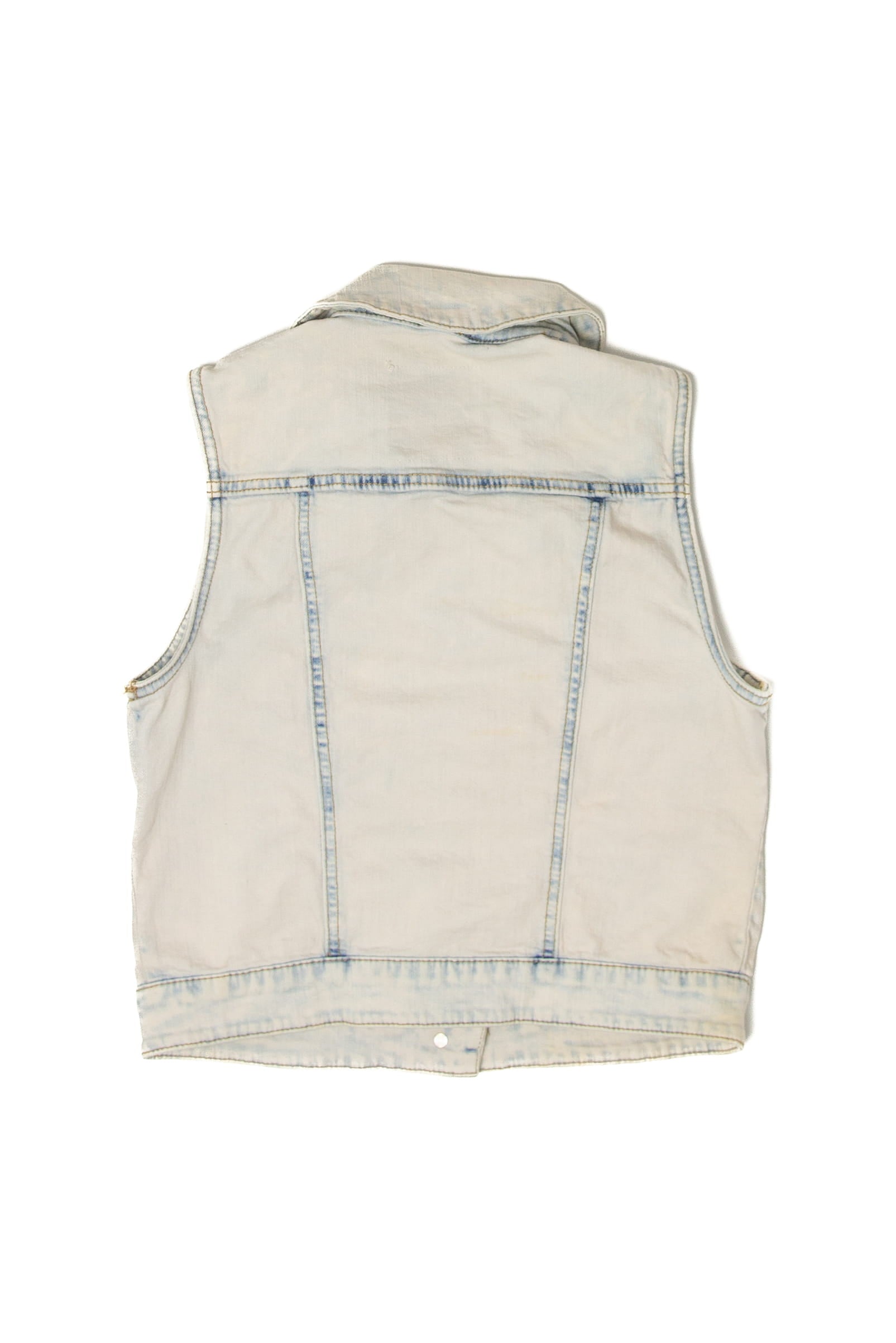 Vintage Mossimo Lacey Denim Vest (2010s)