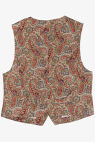 Vintage Liz Sport Paisley Adjustable Vest (1990s)