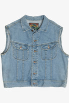 Vintage Structure Jeanswear Classic Denim Vest (1990s)