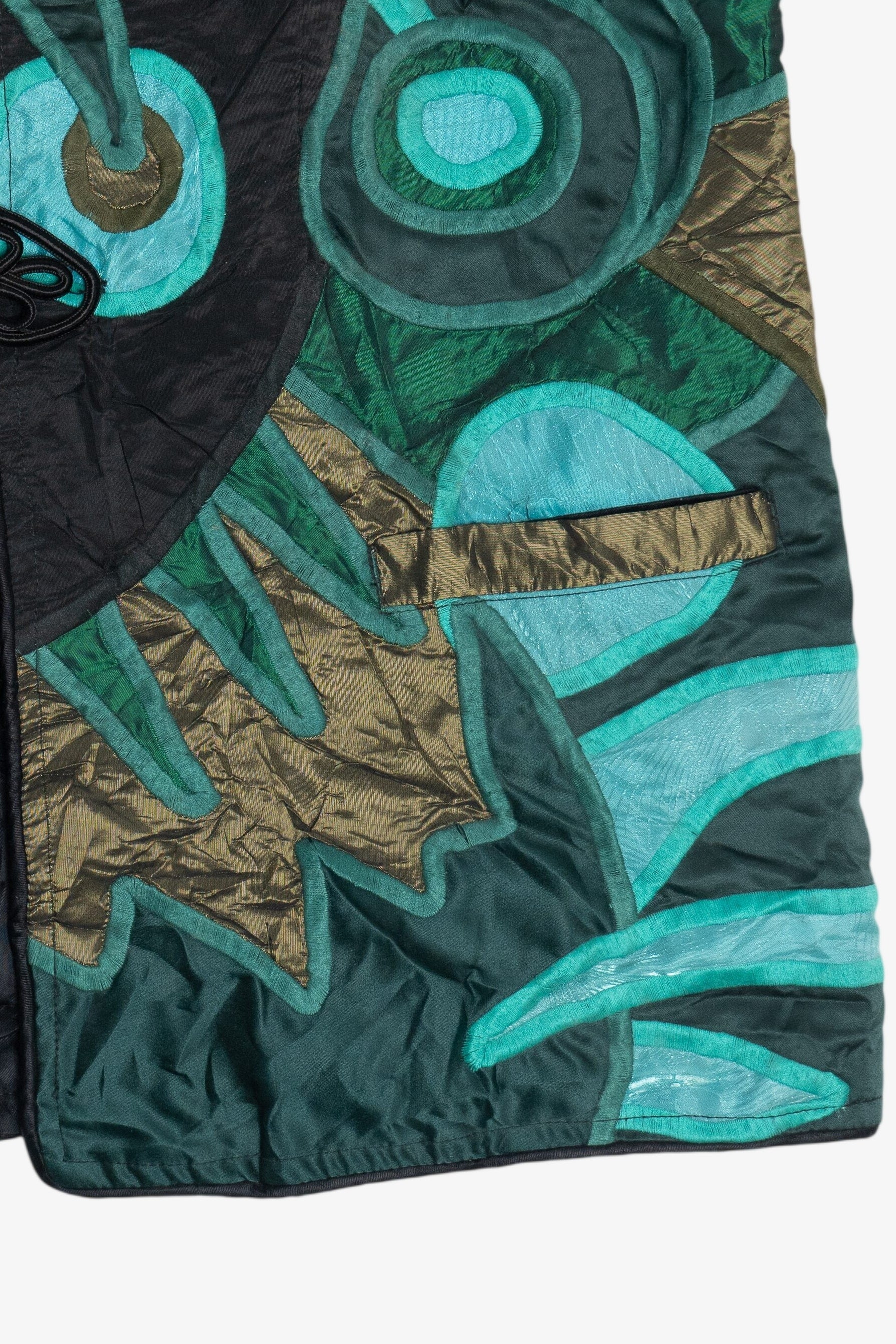 Vintage La Colleccion Judith Roberts Designer Freeform Abstract Vest (1980s)