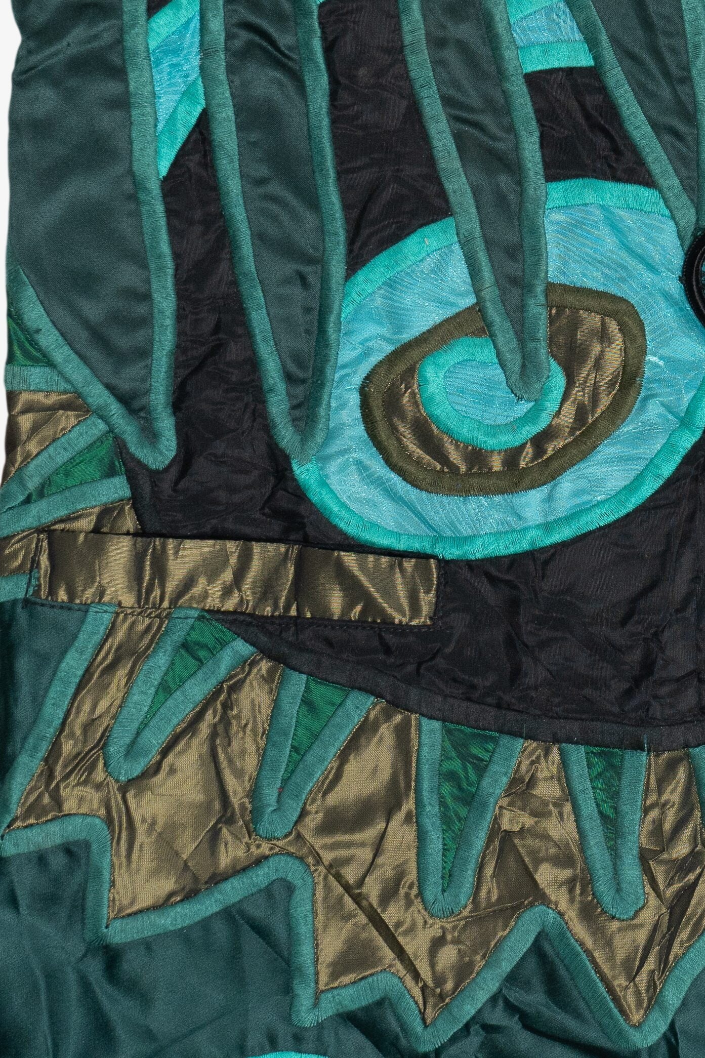 Vintage La Colleccion Judith Roberts Designer Freeform Abstract Vest (1980s)