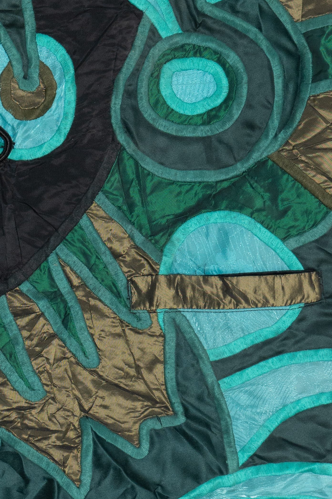 Vintage La Colleccion Judith Roberts Designer Freeform Abstract Vest (1980s)