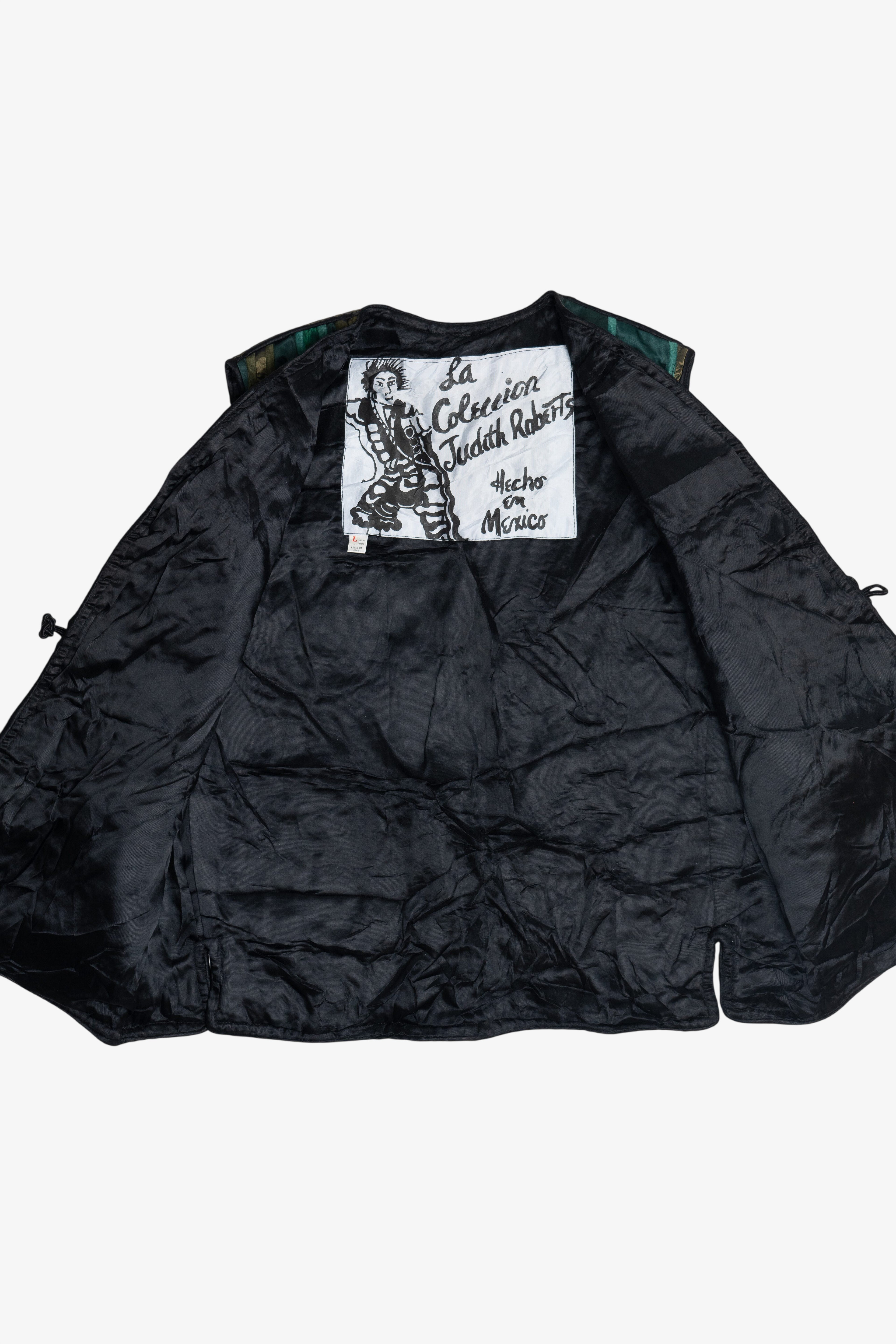 Vintage La Colleccion Judith Roberts Designer Freeform Abstract Vest (1980s)