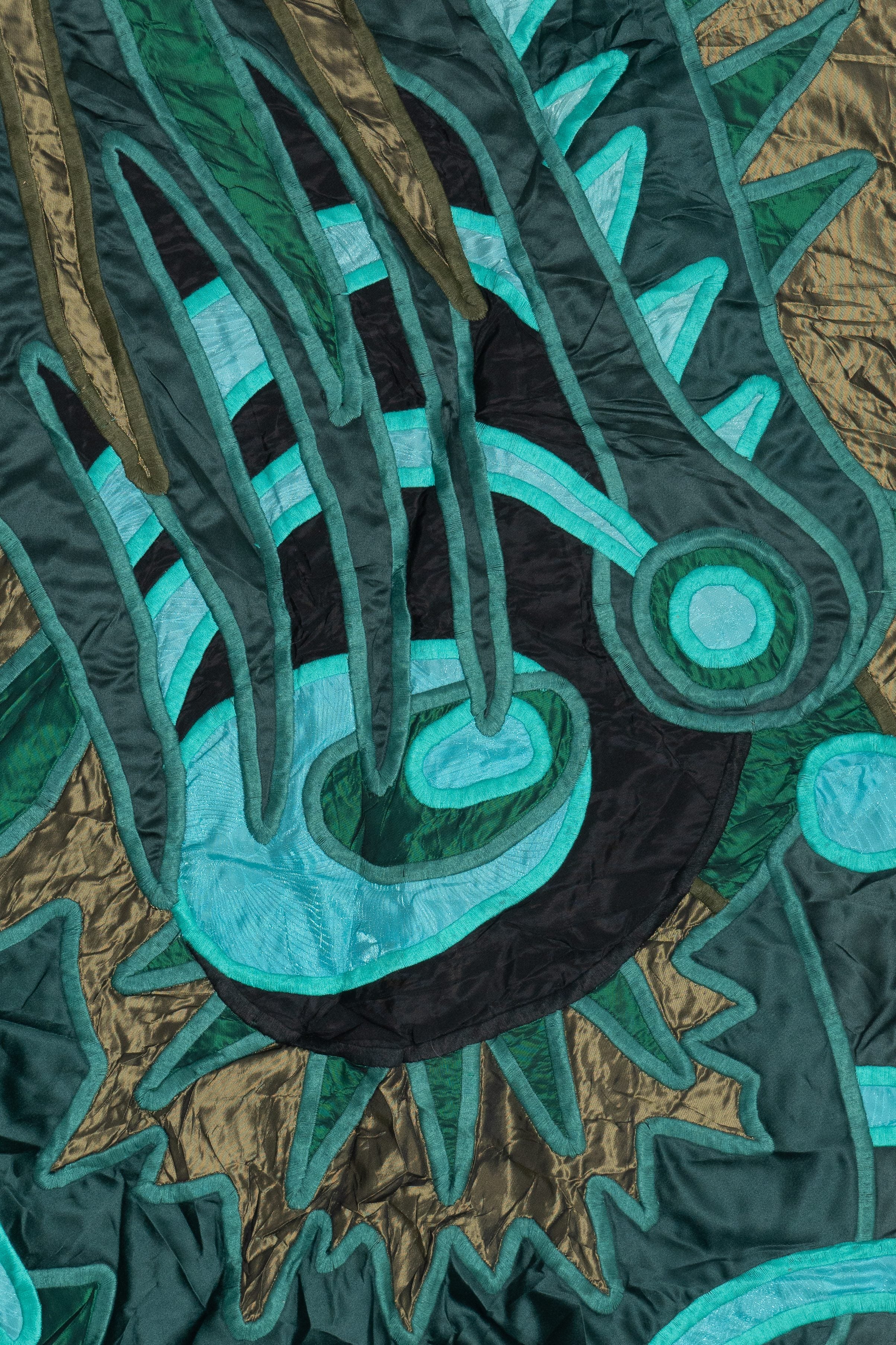 Vintage La Colleccion Judith Roberts Designer Freeform Abstract Vest (1980s)