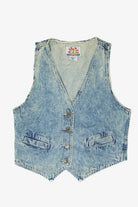 Vintage Merwee Denim Vest (1990s)