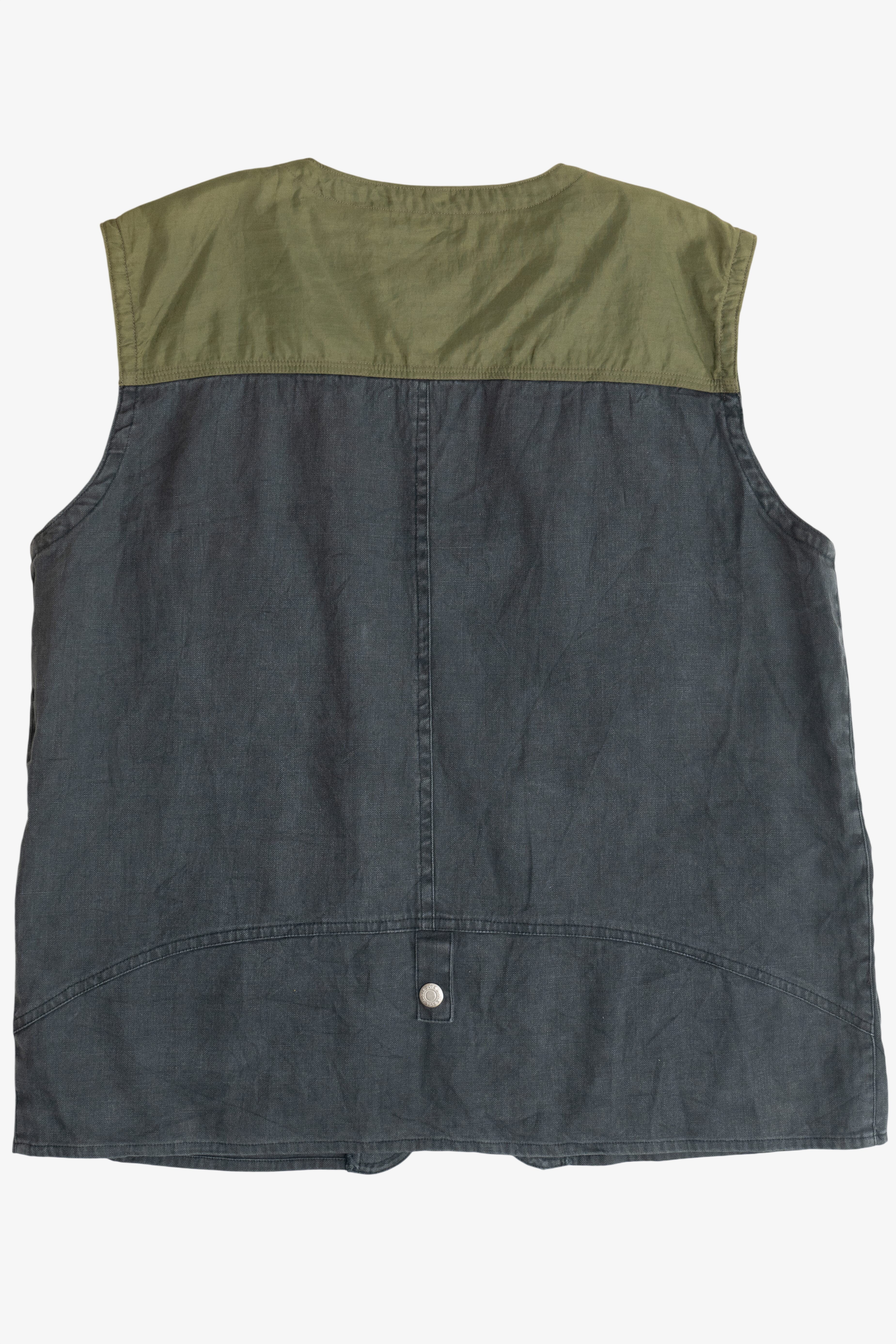 Vintage Bugle Boy Fishing Multi Pocket Vest (2000s)