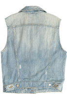 J. Crew Tinted-Out Wash Denim Vest (2010s)