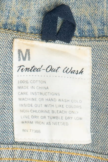 J. Crew Tinted-Out Wash Denim Vest (2010s)