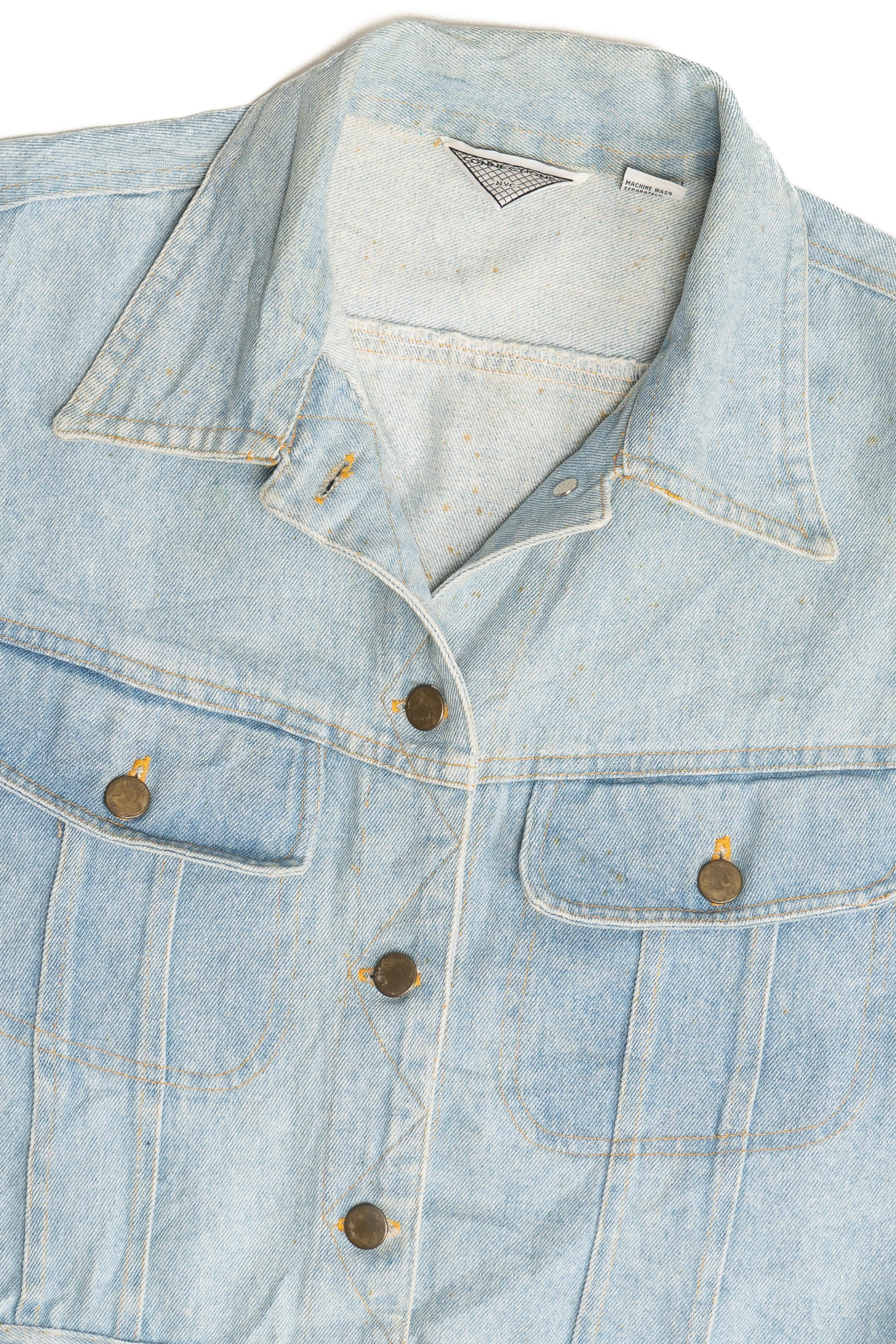 Vintage Connections NYC Denim Vest (1990s)