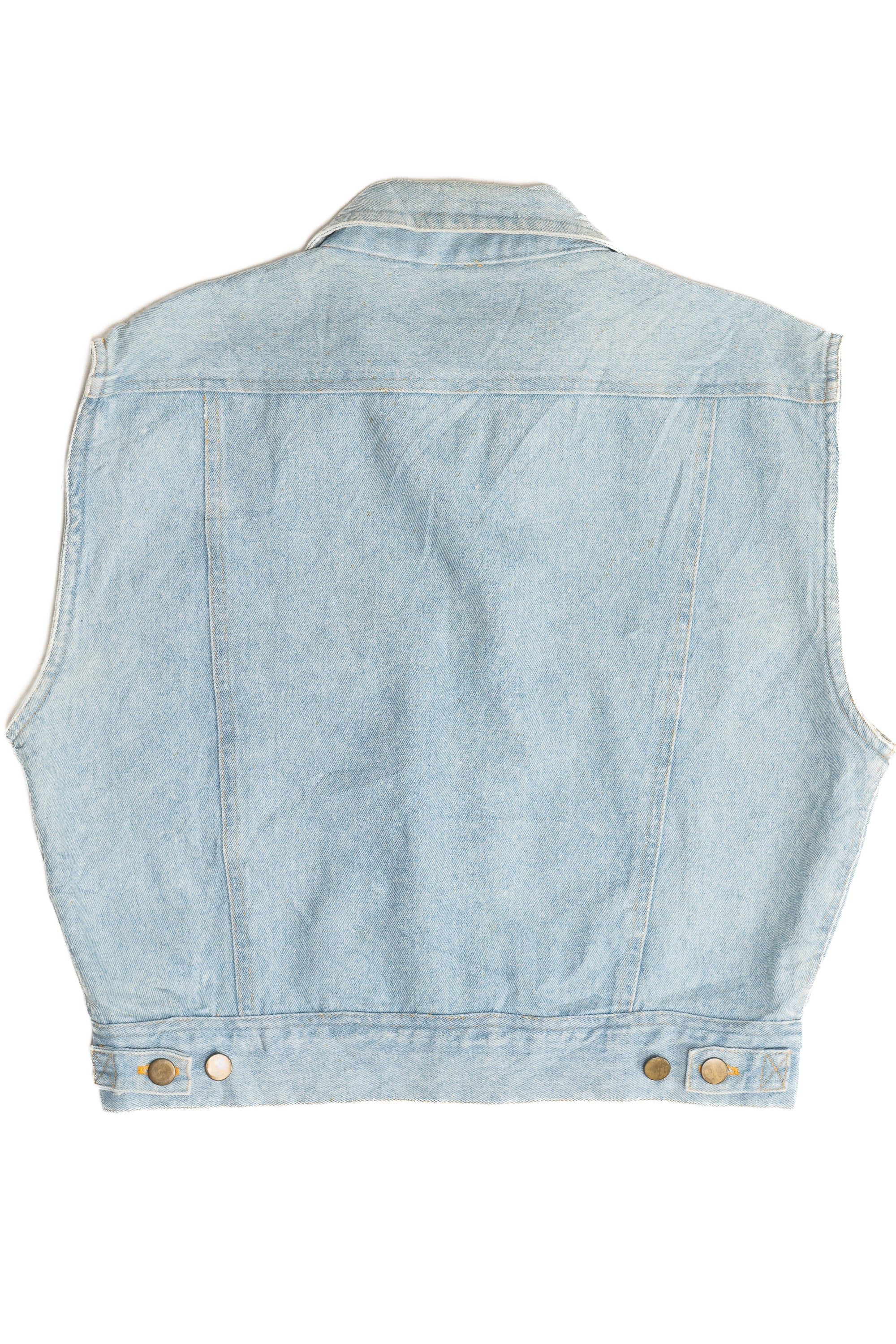 Vintage Connections NYC Denim Vest (1990s)