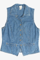 Vintage Merona Lightweight Denim Vest (1990s)