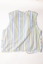 Vintage Capacity Open Floral Vest (1990s)