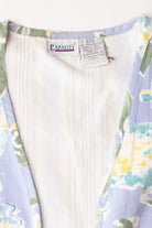Vintage Capacity Open Floral Vest (1990s)