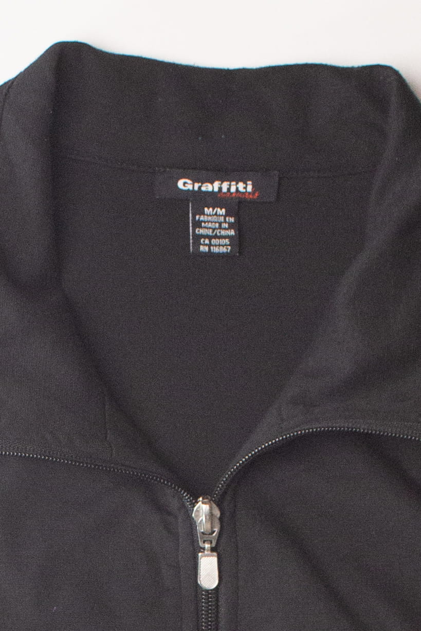 Vintage Zip Eyelet Vest (2000s)