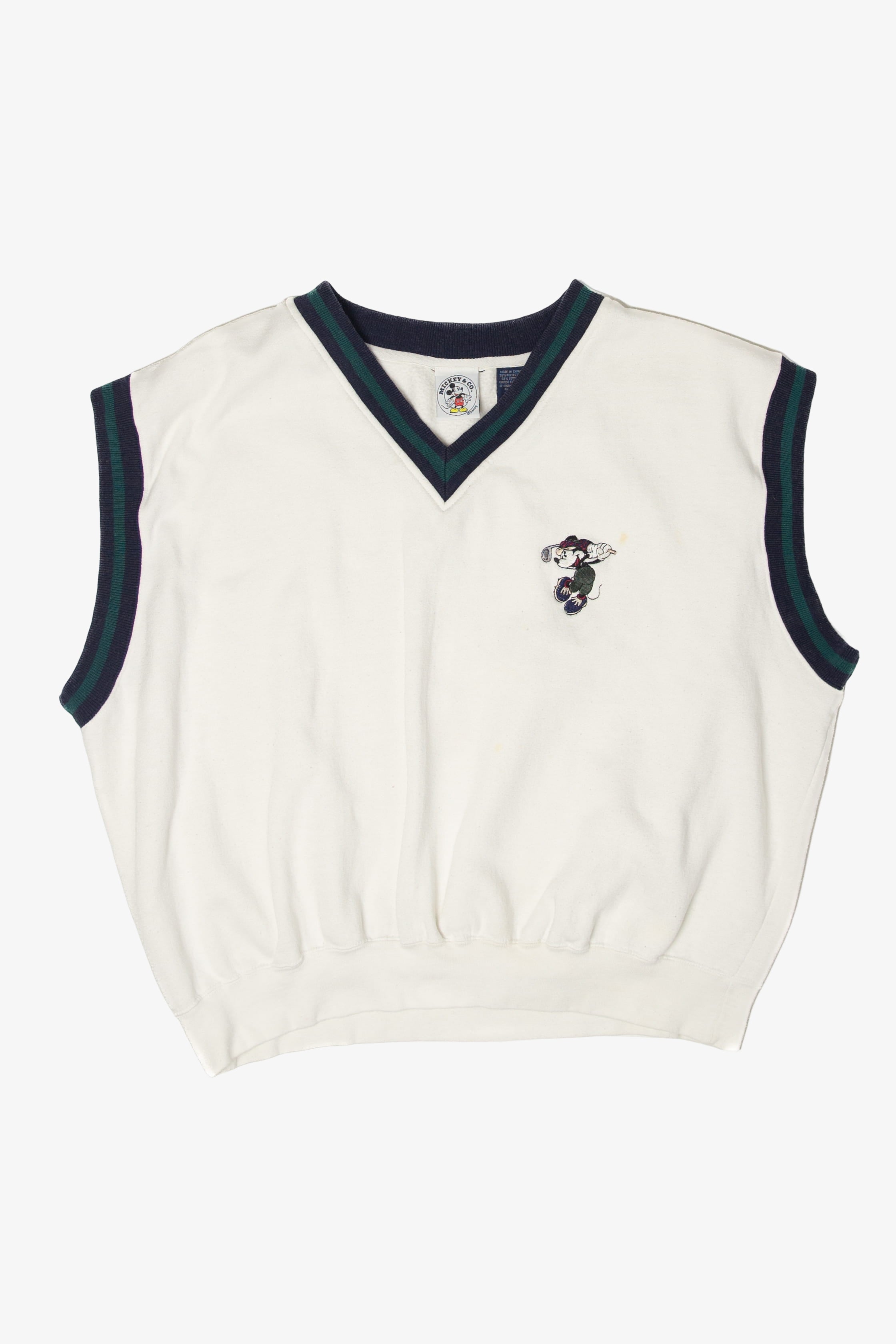 Vintage Mickey Mouse Golf Vest (1990s)