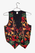 Vintage Christmas Bells Vest (1990s)