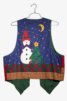 Vintage Noel Christmas Open Front Vest (1990s)