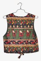 Vintage Visions of Christmas Vest (1990s)