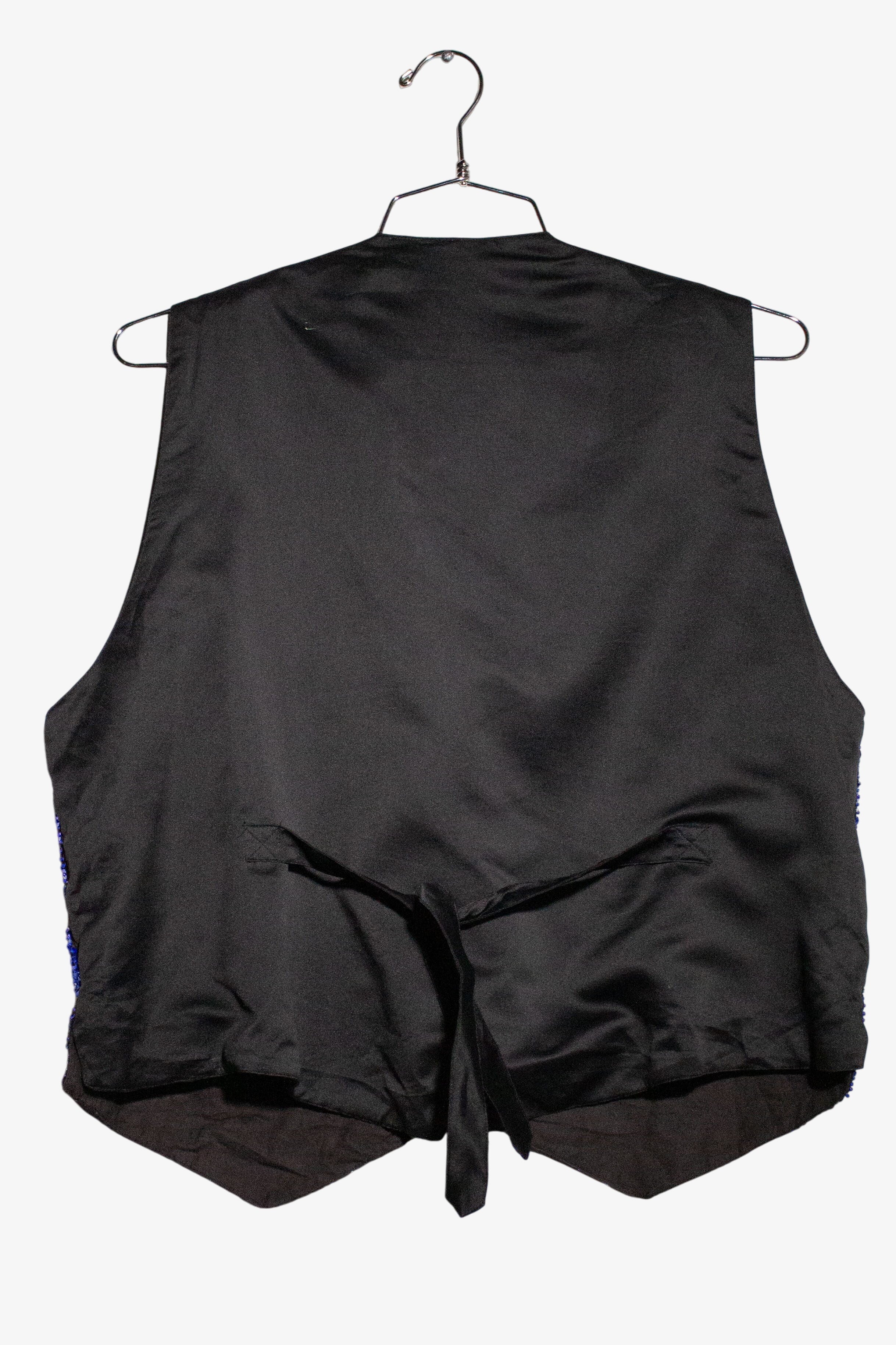 Vintage Santa Sequins Christmas Vest (1990s)