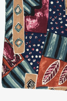 Vintage Cabrais Collection Nature Collage Lightweight Button Up Vest (1980s)