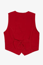Vintage Plaid Hearts Carolina Colours Vest (1990s)